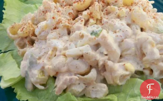 Salată De Macaroane Cu Ton