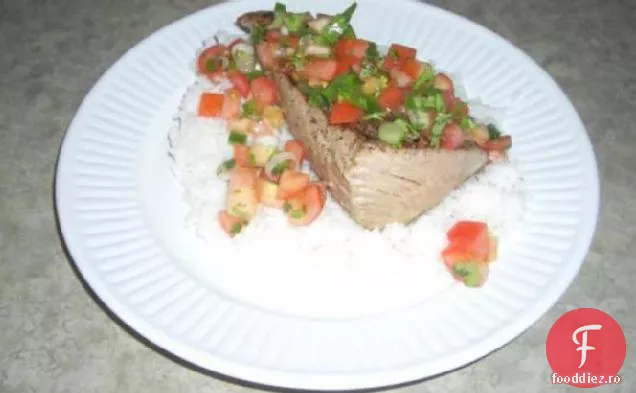 Pico De Gallo Seared Ahi