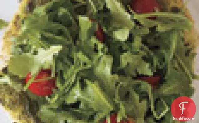 Salată de rucola cu sos de lămâie-parmezan