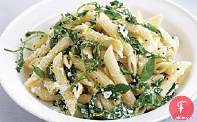 Penne Cu Ricotta, Rucola Și Busuioc