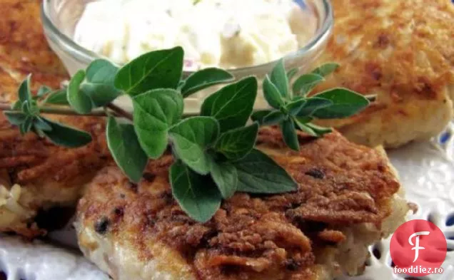 Prăjituri De Pește Cu Sos De Ierburi (Germană)