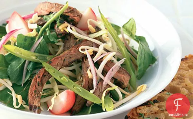 Salată de vită de vară cu coriandru