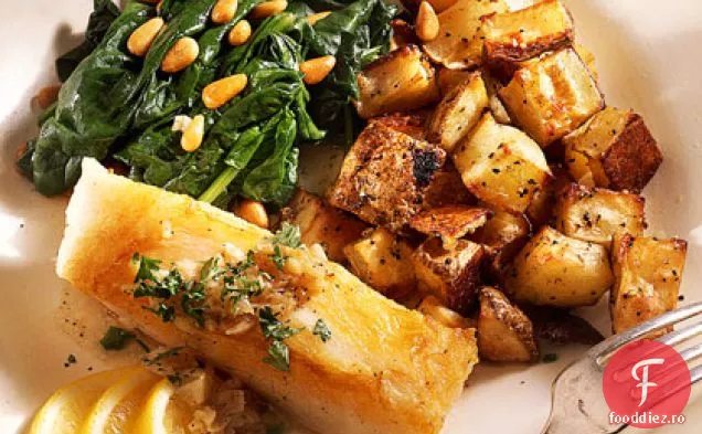 Biban De Mare Ars Cu Sos De Usturoi