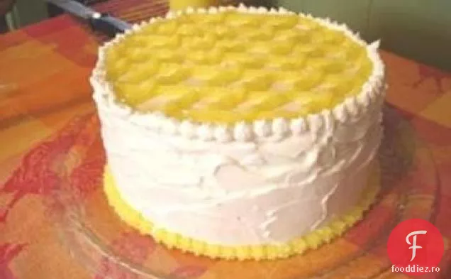 Tort De Ciocolată Albă Cu Lămâie