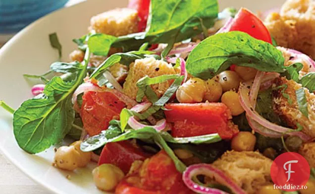 Panzanella de naut cu capere