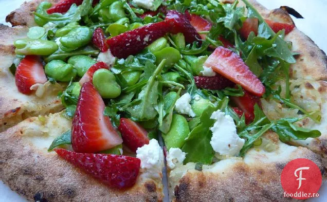 Rețetă De Pizza Cu Ceapă De Primăvară La Grătar