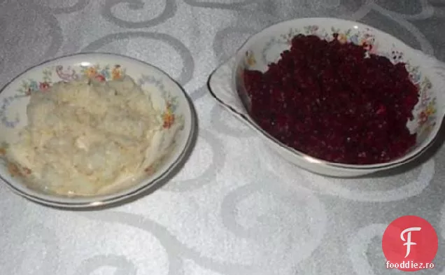 Hrean și sfeclă de Paște