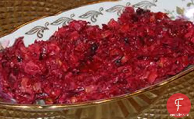 Salată de sfeclă, nucă și Prune