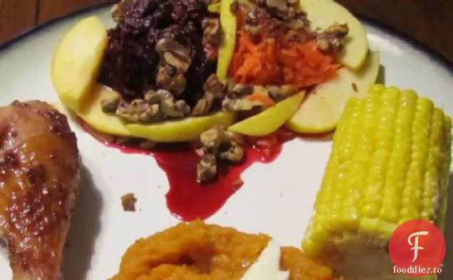 Salată De Sfeclă-Morcov-Măr