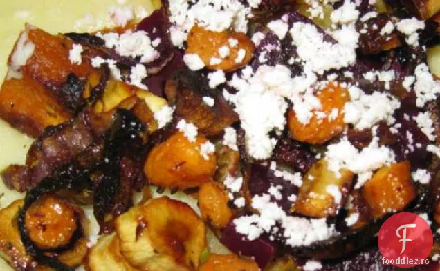 Mămăligă Cu Legume Prăjite De Iarnă