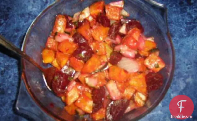 Salată De Dovleac Cu Ardei Iute