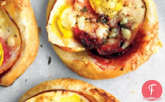 Tarte cu sfeclă, Cheddar și mere