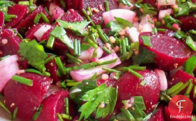 Salată De Sfeclă Cu Arpagic (Salatat Shamandar)