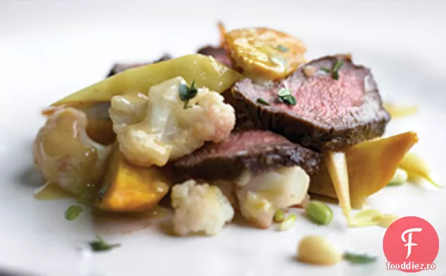 Legume De Vară Cu Friptură De Fier