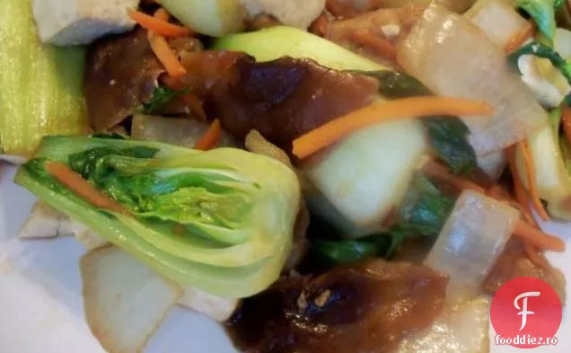 Bok Choy Cu Ciuperci