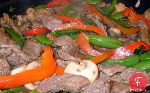 Carne de vită și usturoi