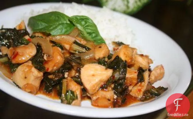 Tofu dulce glazurat cu chili cu Bok Choy - bucătăria de testare a Americii