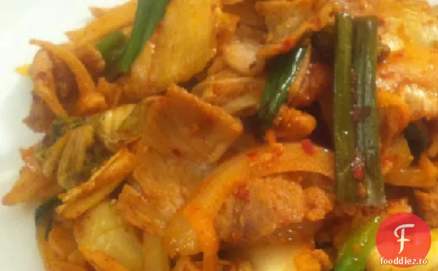 Carne de porc și Jicama