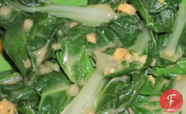 Bok Choy Cu Vinetă De Ghimbir