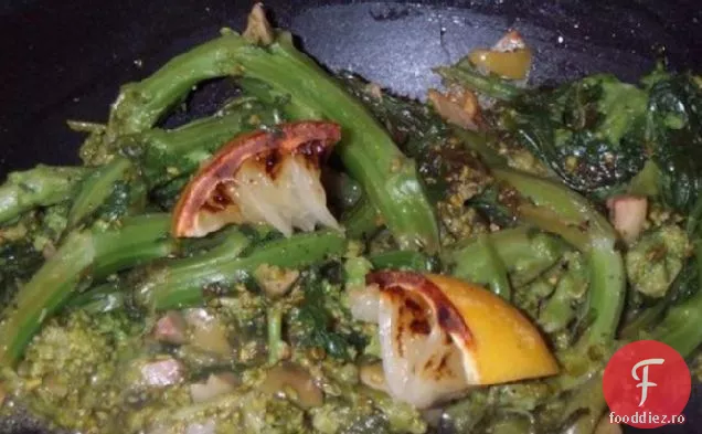 Broccoli Rabe și măsline cu lămâie
