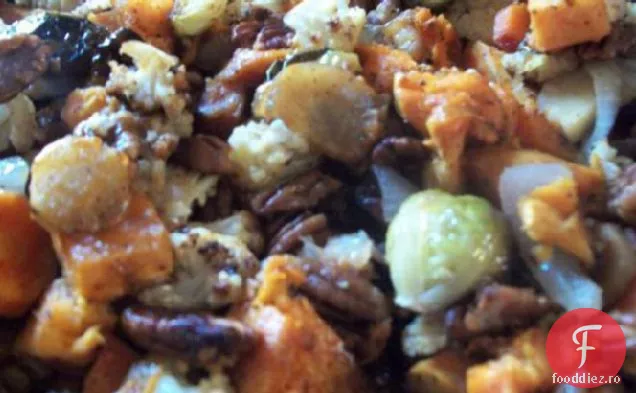Legume Prăjite De Toamnă Caramelizate