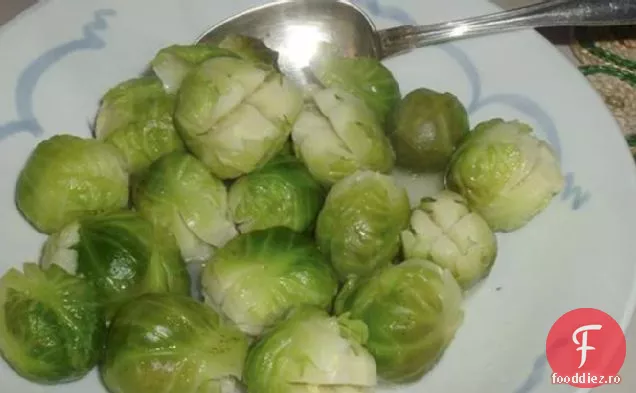 Varză De Bruxelles Glazurată Cu Lămâie