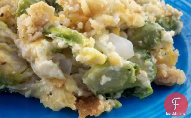 Caserola Cu Varză De Bruxelles În Trei Puncte