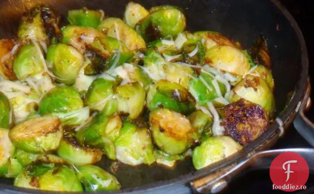 Kittencal ' s Roasted Brussels / varză de Bruxelles