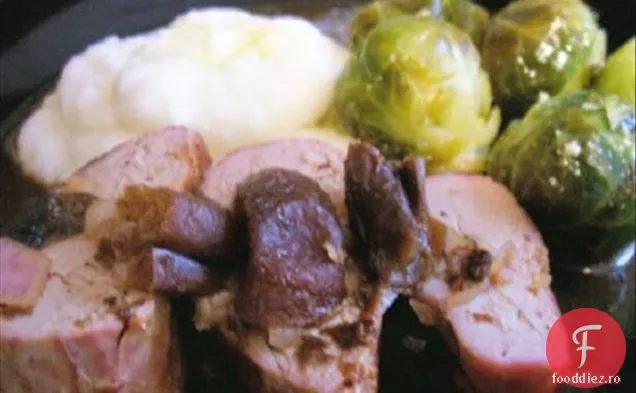 Varză De Bruxelles Mărunțită Și Ceapă Verde (Gourmet)