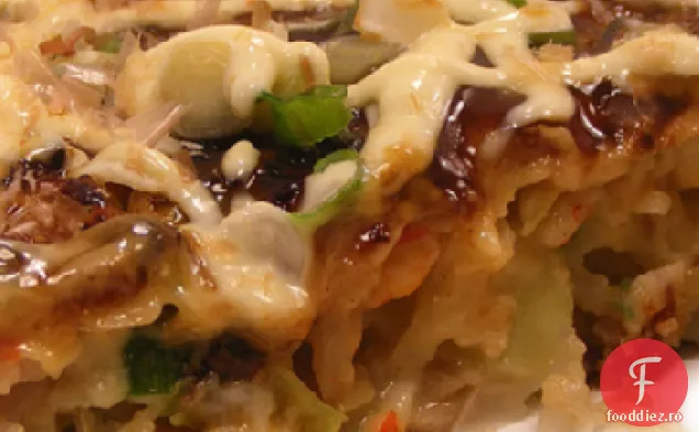 Prăjituri Vegetale Japoneze (O Konomi Yaki)