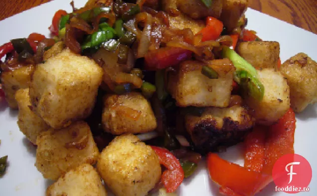 Tofu Picant Se Amestecă