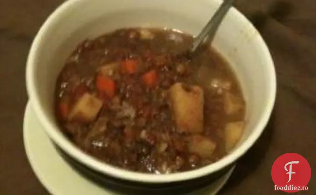 Supă De Linte De Vită Crock Pot