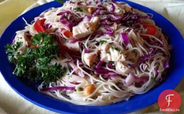 Salată Picantă De Ghimbir Cu Spaghete (Asiatică)