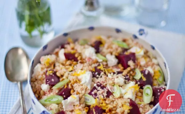 Sfeclă Roșie Zingy, Brânză Feta, Salată Cous Cous