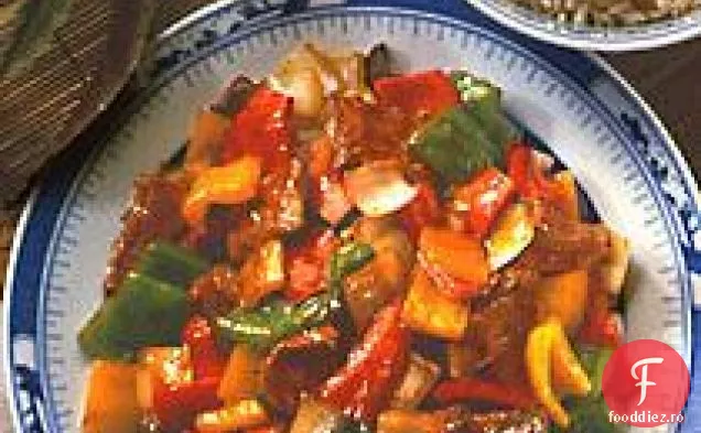 Cotlet de porc dulce și acru