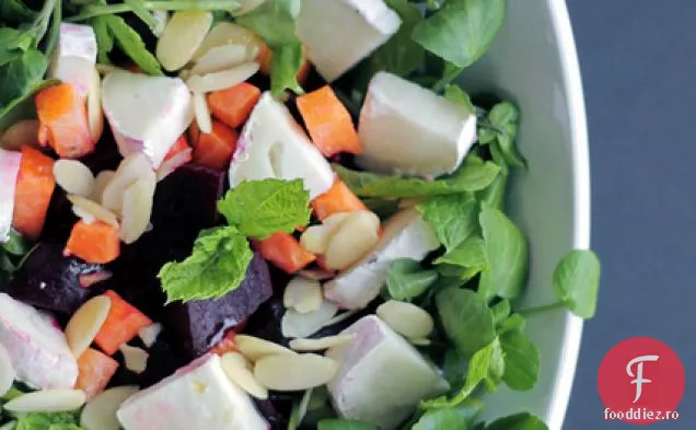 Sfeclă Roșie, Brânză De Capră Și Năsturel