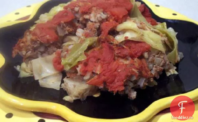 Caserolă De Varză Umplută Leneșă