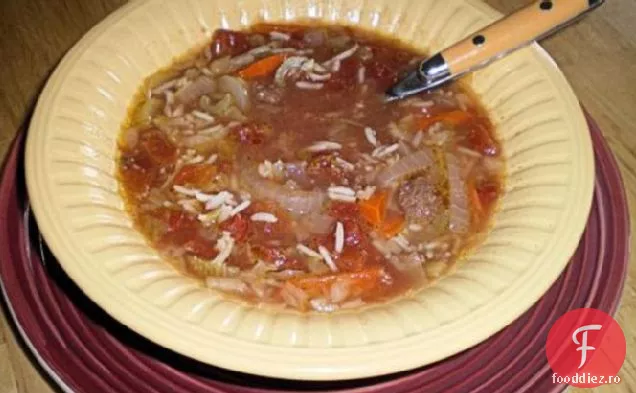 Rachael Ray 's St. Paddy' s Corned Beef and Cabbage Stoup