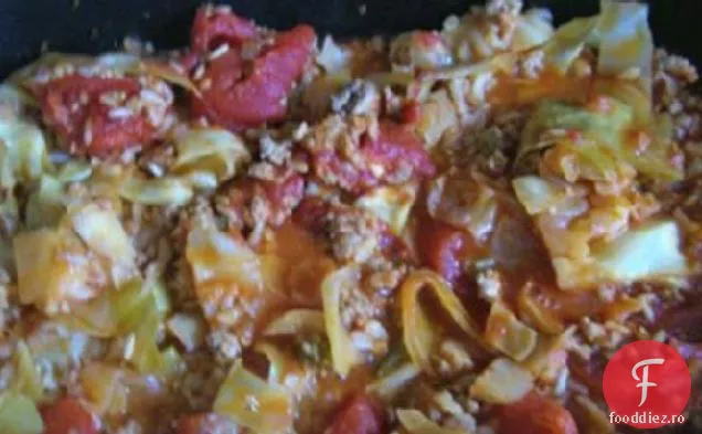 Caserola de curcan și varză