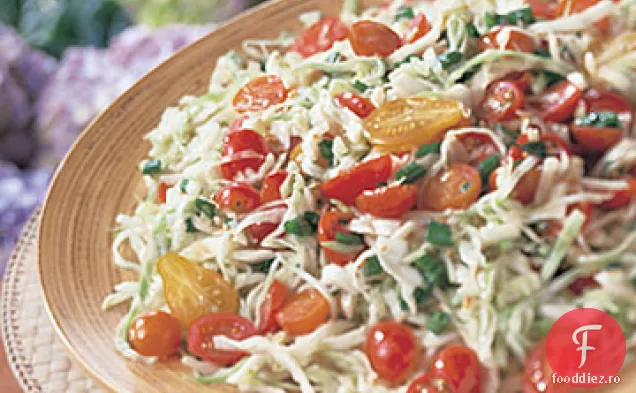 Salată de varză și roșii cu Viniagretă de Sherry-muștar