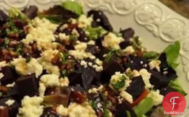 Sfeclă prăjită cu Feta