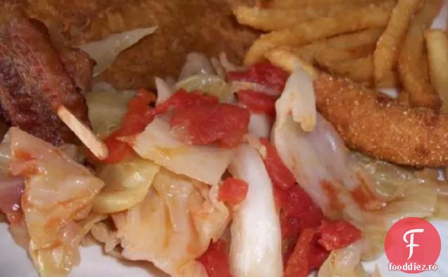 Picant Cajun Bacon Varza Slaw Skillet