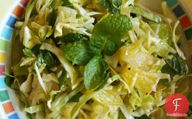 Salată De Varză De Ananas-Mentă