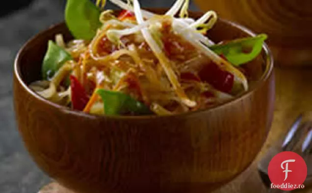 Pad de legume Thai cu mazăre de zăpadă