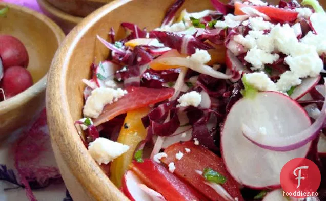 Salată De Sfeclă Prăjită Și Radicchio