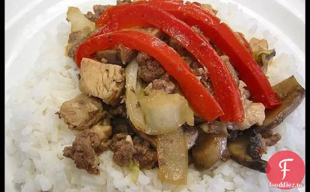Varză fiartă și morcovi