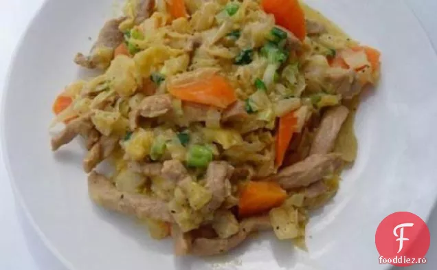Tocană De Porc Cu Conținut Scăzut De Carbohidrați