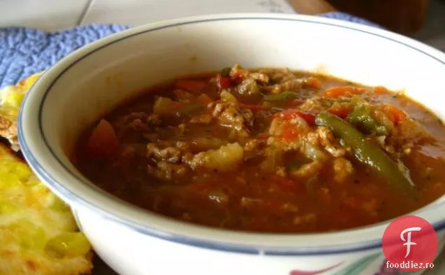 Soul Warming Veggie Beef Soup