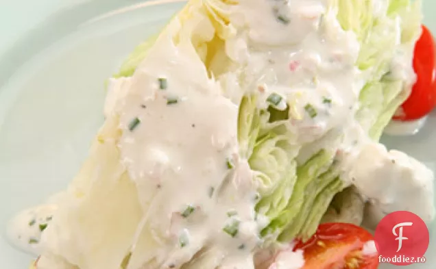 Pene de Iceberg cu sos de brânză albastră de lapte