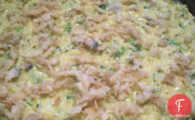 Caserola de orez cu Broccoli și brânză